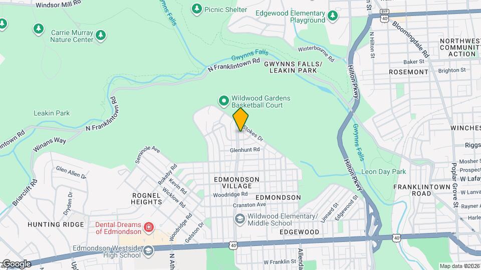 1303 Wildwood Pkwy Map and Location Details