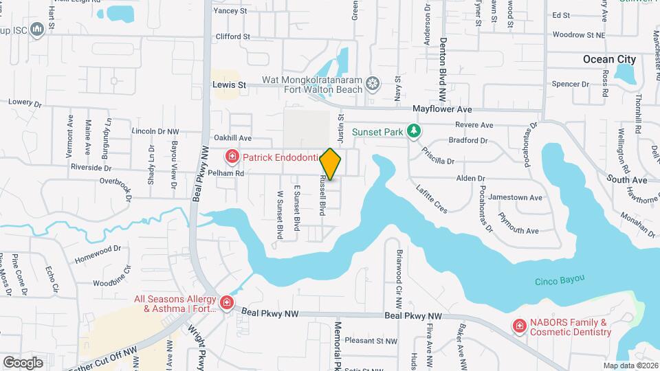 503 Virginia St Map and Location Details