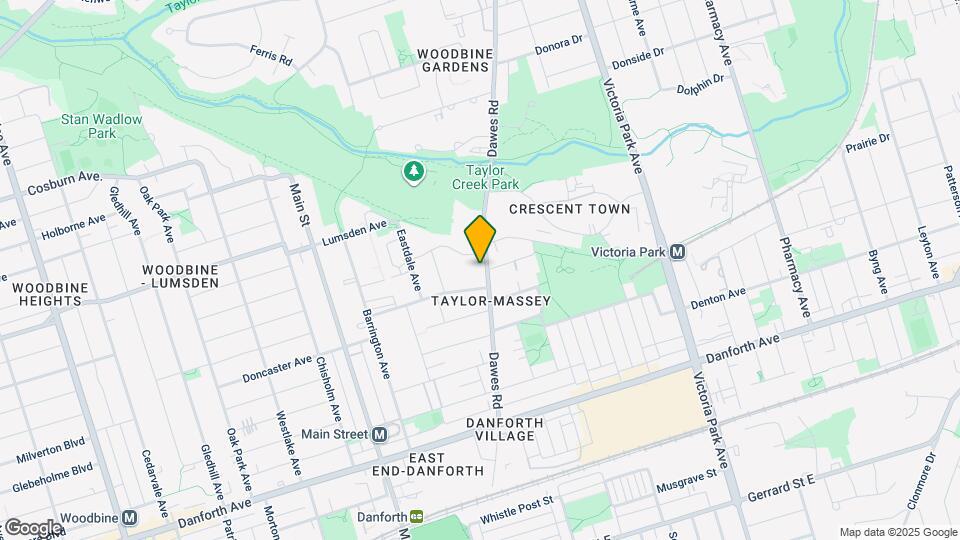 146 Dawes Rd Map and Location Details