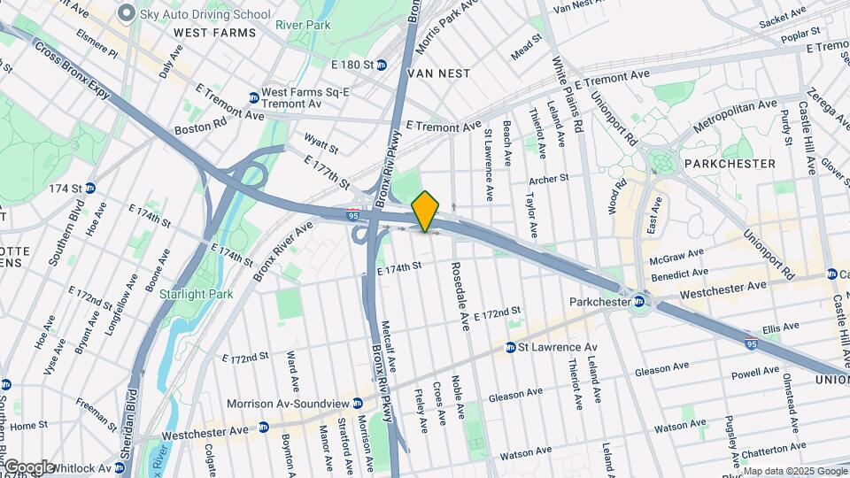 1425 Noble Ave Mapa y Detalles de la Ubicación