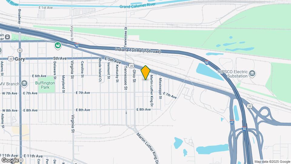 637 Louisiana St Map and Location Details