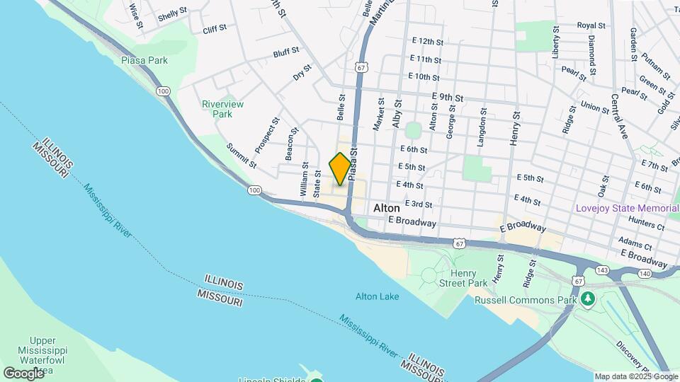 110 W 3rd St Map and Location Details