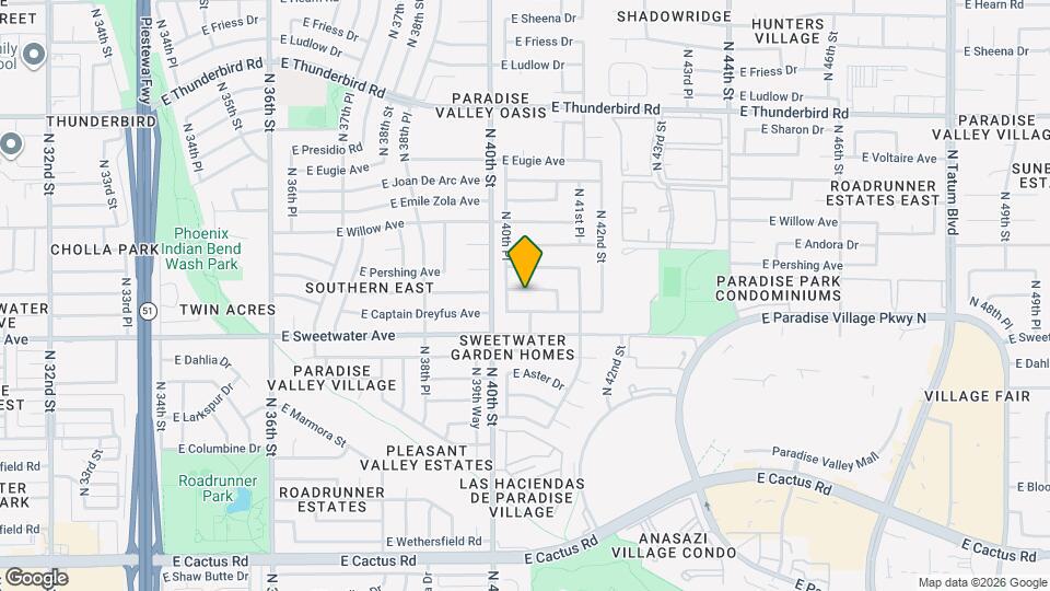 4025 E Surrey Ave, Unit SI ID1570272P Map and Location Details