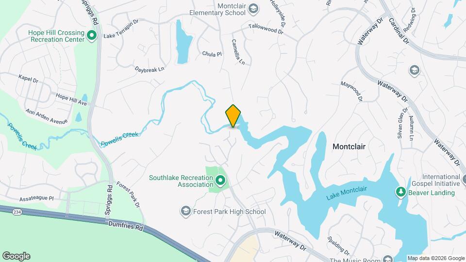 4851 Ebb Tide Ct Map and Location Details