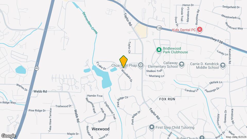 7980 Woodlake Dr Map and Location Details
