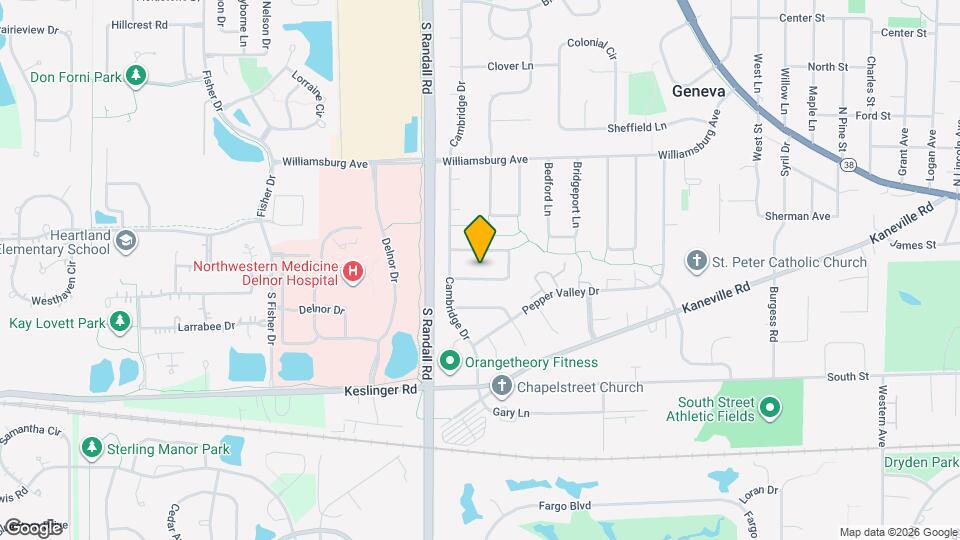 2309 Sudbury Ln Map and Location Details