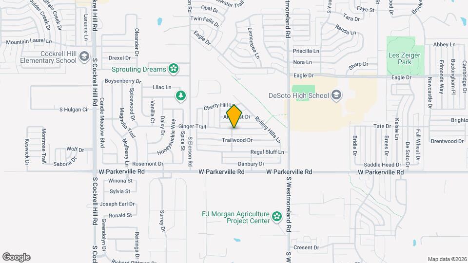 920 Ginger Trail Map and Location Details