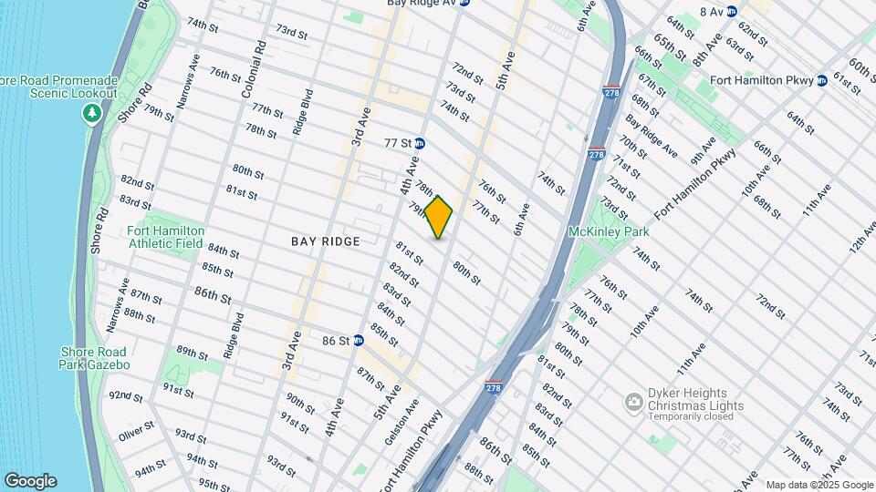 475 80th St Map and Location Details