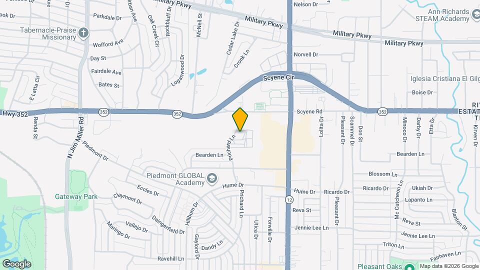 2910 Prichard Ln Map and Location Details