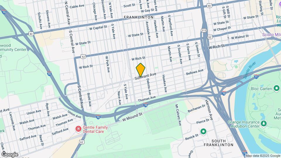 1067 Sullivant Ave Mapa y Detalles de la Ubicación