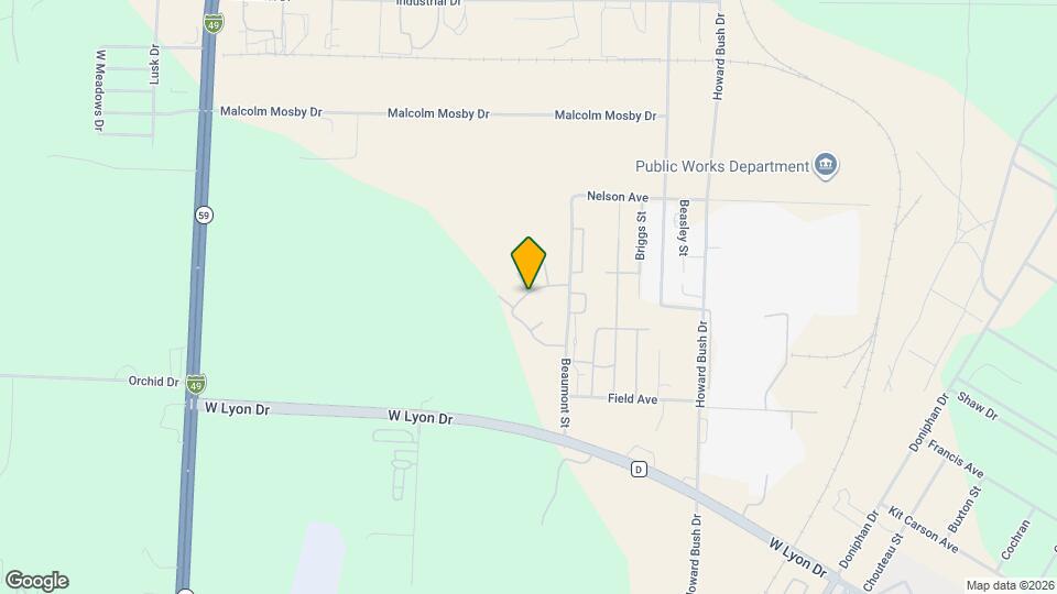 Neosho Villas Map and Location Details