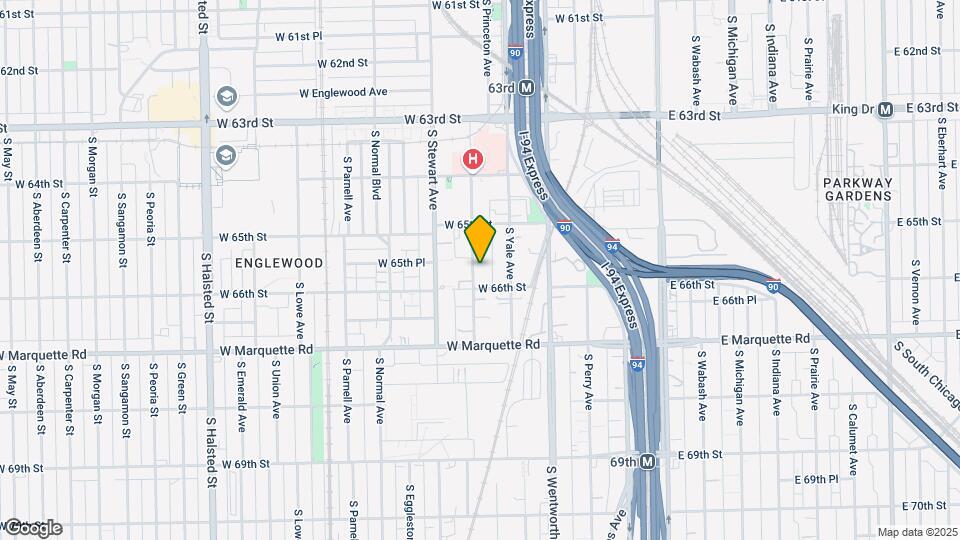 6549 S Harvard Ave Map and Location Details