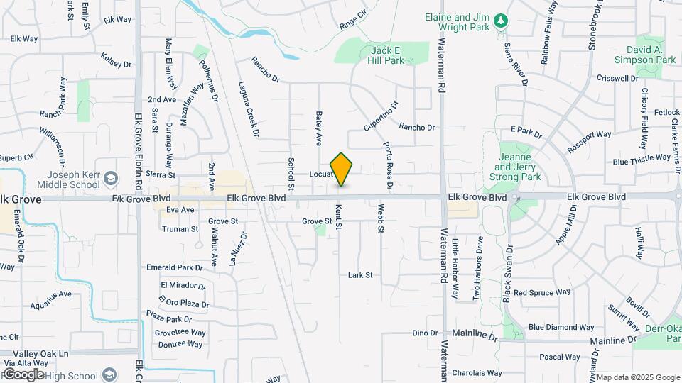 9163 Elk Grove Blvd Map and Location Details