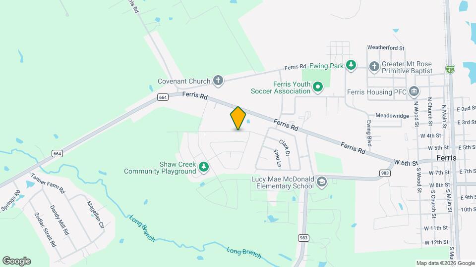 824 Clark Dr Map and Location Details