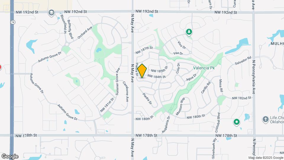 2841 NW 184th Terrace Map and Location Details