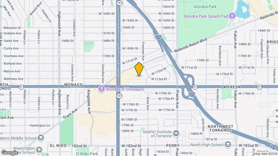 4227 W 173rd St Map and Location Details