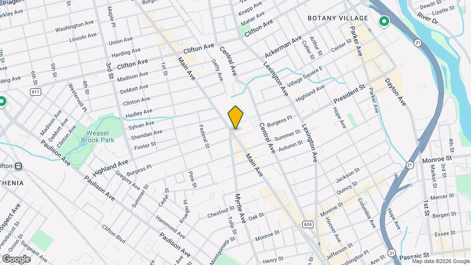 962 Main Ave Map and Location Details