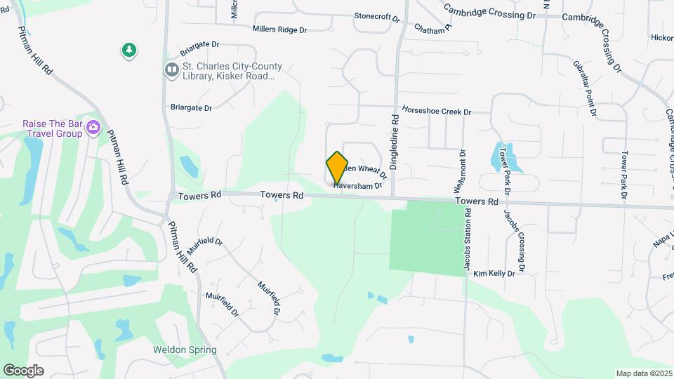 823 Haversham Dr Map and Location Details