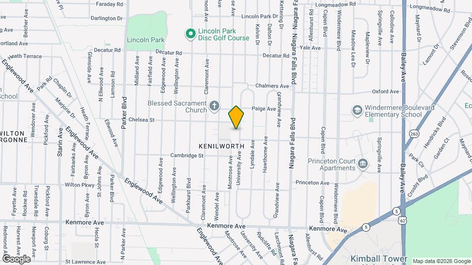 440 University Ave Map and Location Details