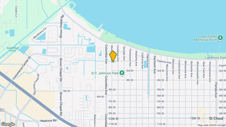 213 Montana Ave Map and Location Details