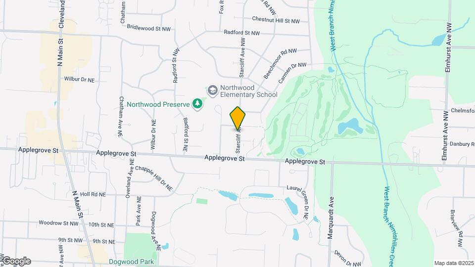 7165 Starcliff Ave NW Map and Location Details