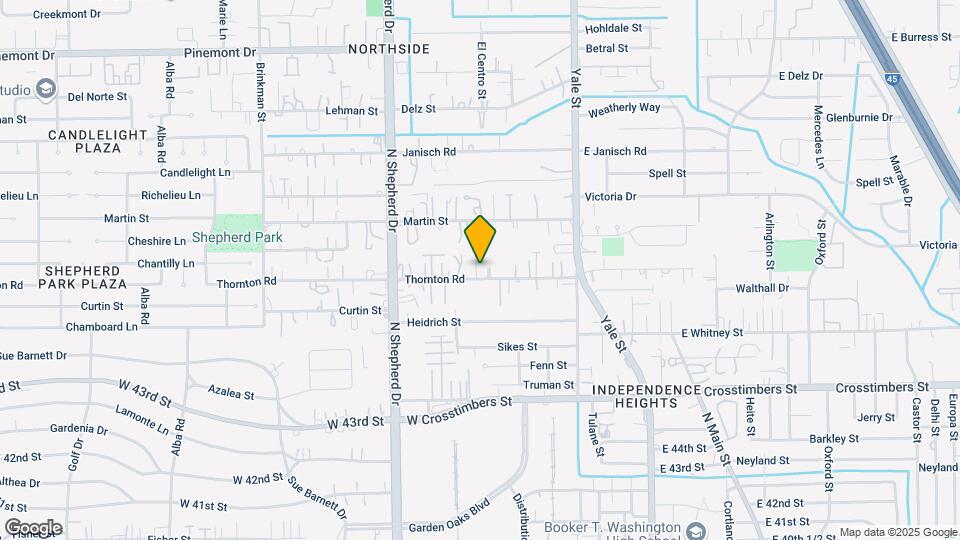 4706 Independence Hts Ln Map and Location Details