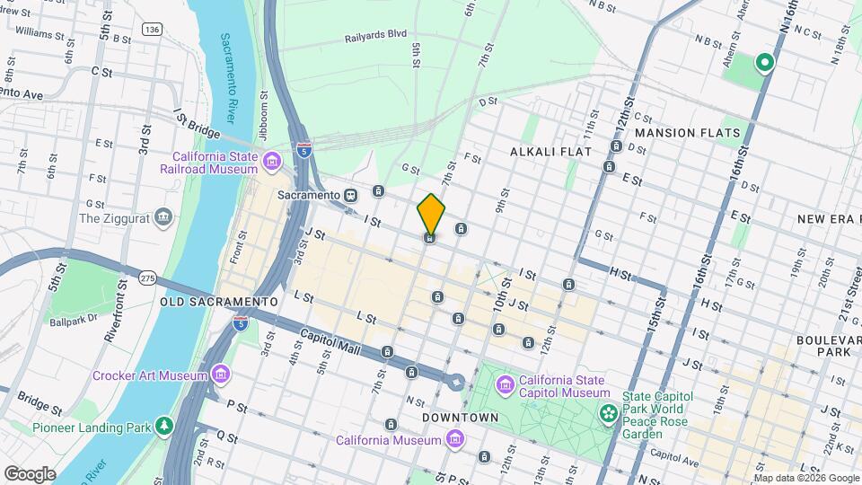 658 I St Map and Location Details