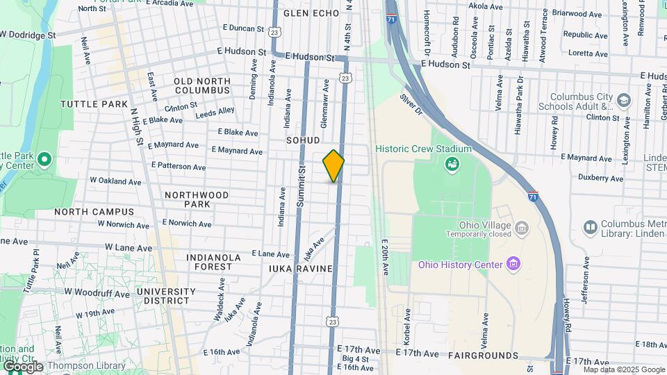 419-433 E Oakland Ave Mapa y Detalles de la Ubicación