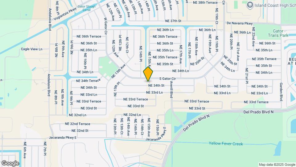 1441 NE 34th St Map and Location Details