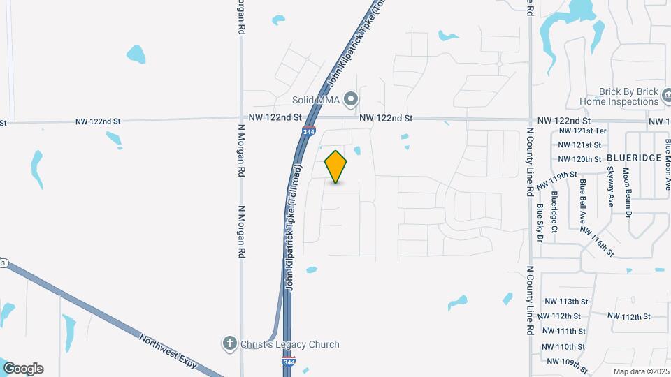 9509 NW 118th St Map and Location Details