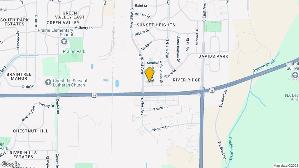 2040 Madera St Map and Location Details