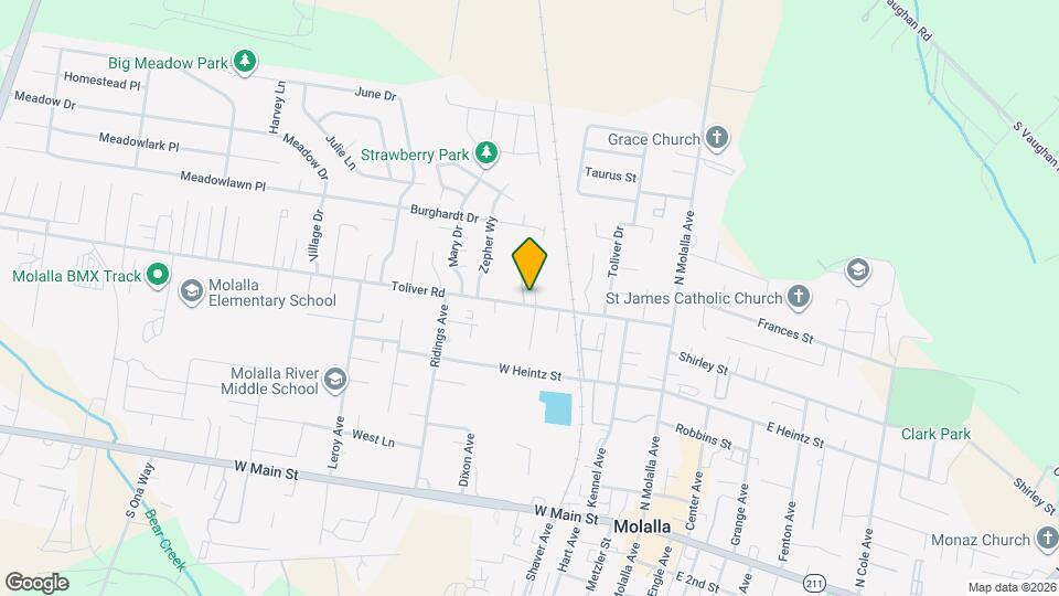 421-423 Toliver Rd Map and Location Details