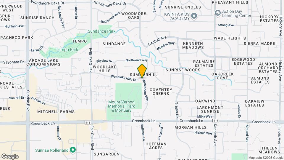 8248 Woodlake Hills Dr Map and Location Details