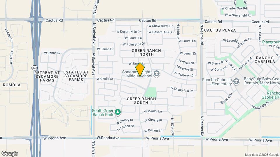 15959 W Cameron Dr Map and Location Details