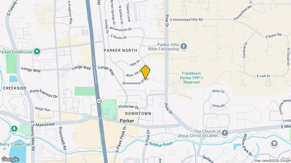 11032 Brownstone Dr Map and Location Details