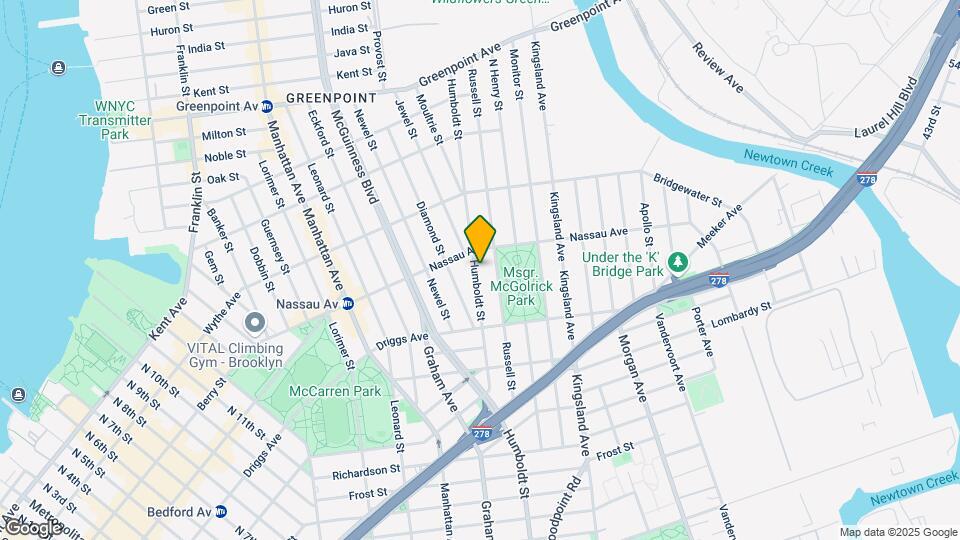 682 Humboldt St Map and Location Details