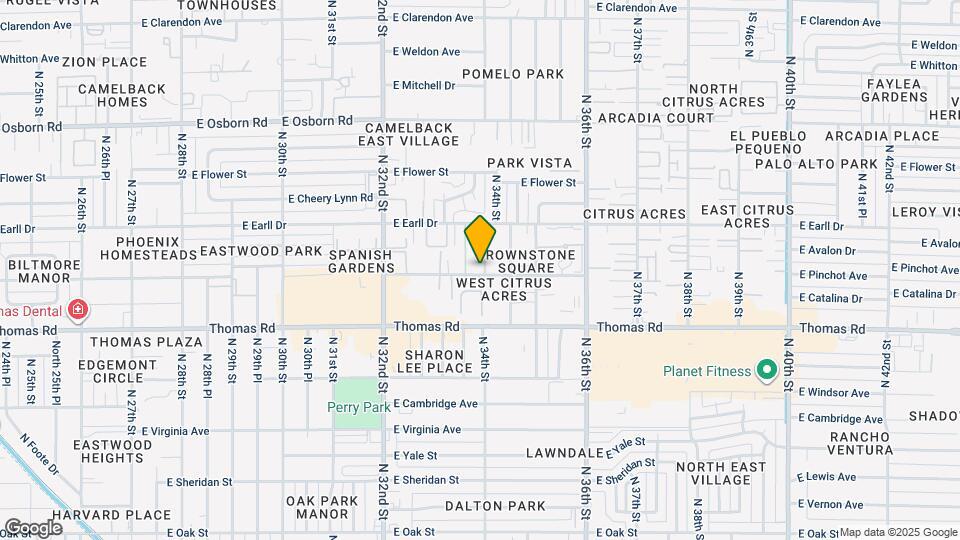 3004 N 34th St Mapa y Detalles de la Ubicación