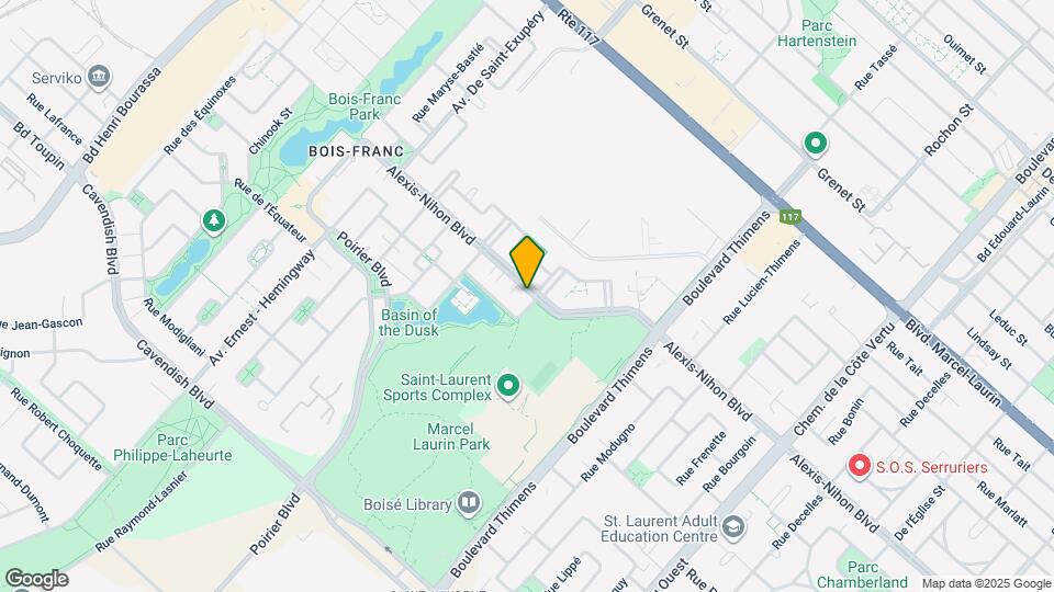 1584 Alexis-Nihon Boul Map and Location Details