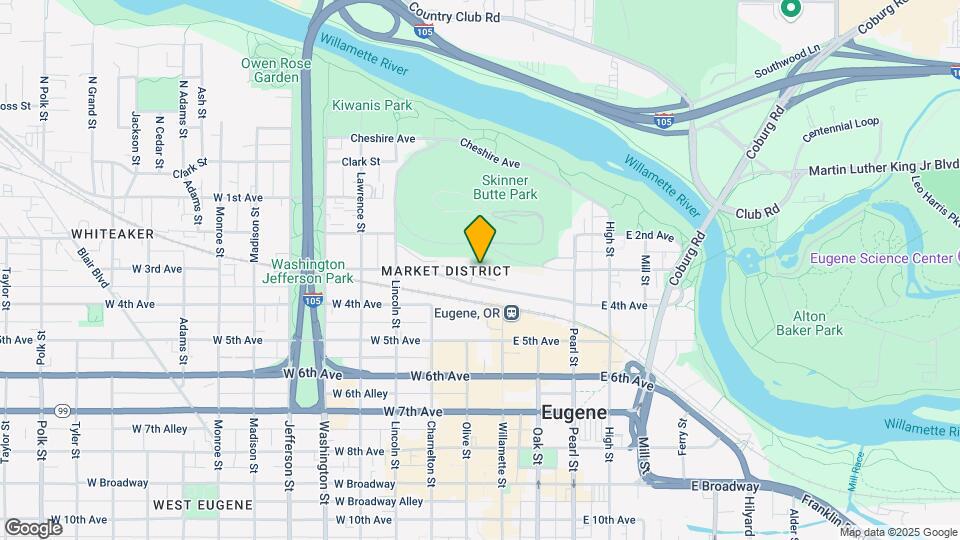 1 W. 4th Shelton-McMurphey Blvd Map and Location Details