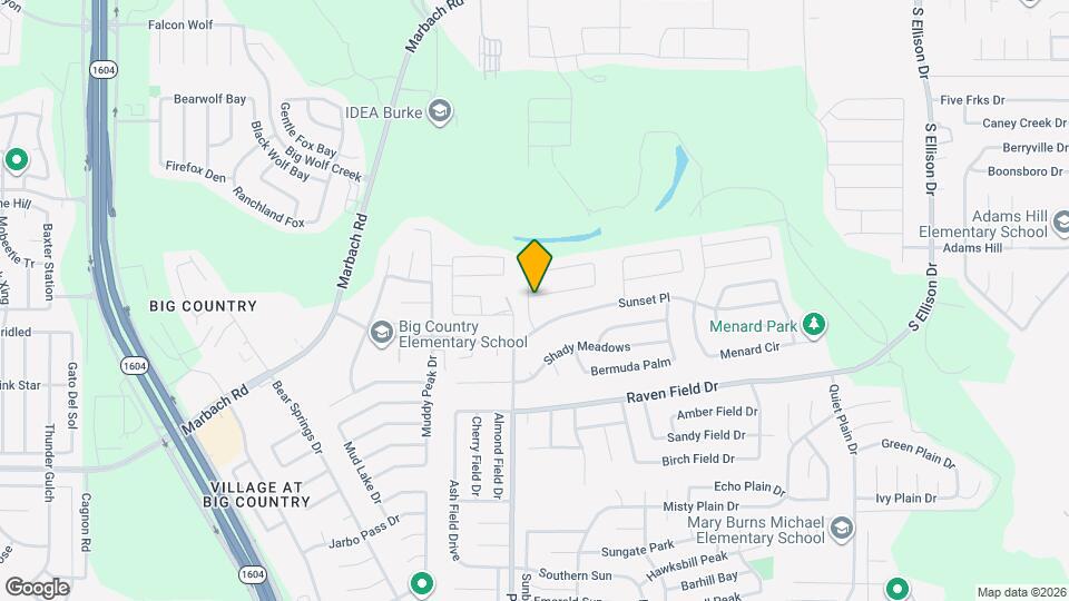 2308 Dalhart Pass Map and Location Details