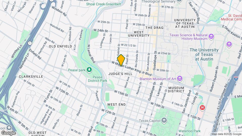 1806 Pearl St Map and Location Details