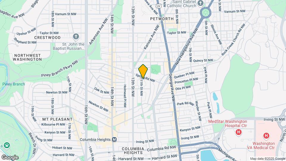 3641 11th St NW Map and Location Details