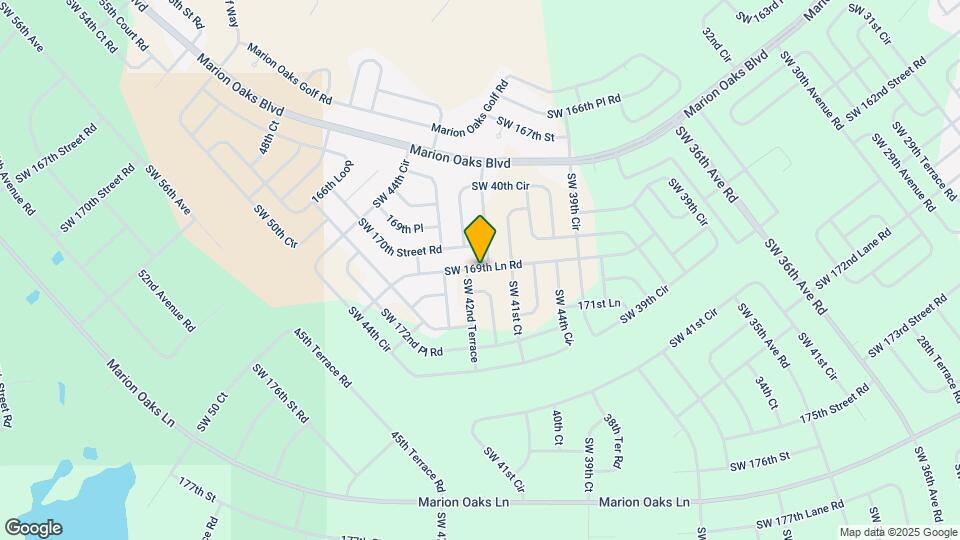 4240 SW 169th Ln Rd Mapa y Detalles de la Ubicación