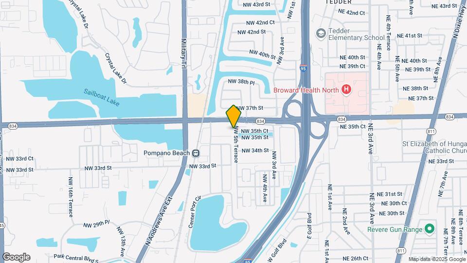 3551 NW 5th Ter Mapa y Detalles de la Ubicación