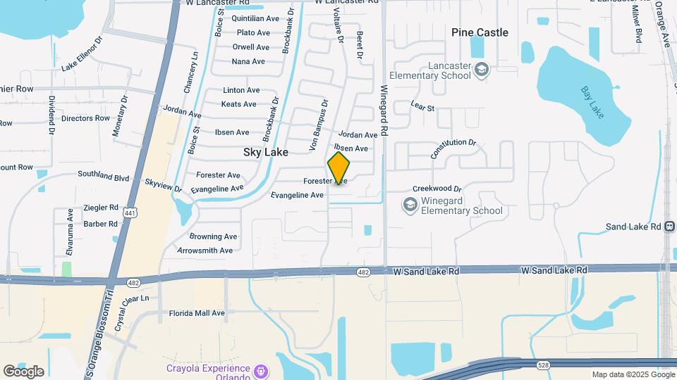 757 Evangeline Ave Map and Location Details