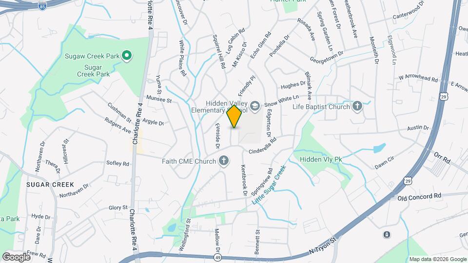 4809 Thornwood Rd Map and Location Details
