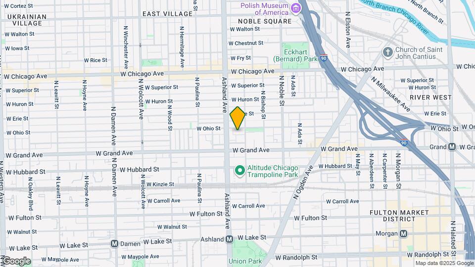 1513 W Ohio St Mapa y Detalles de la Ubicación