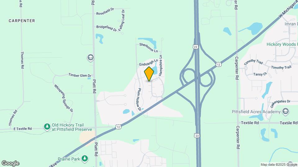 5706 Hampshire Ln Map and Location Details