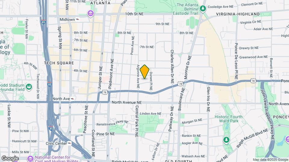 314 3rd St NE Map and Location Details