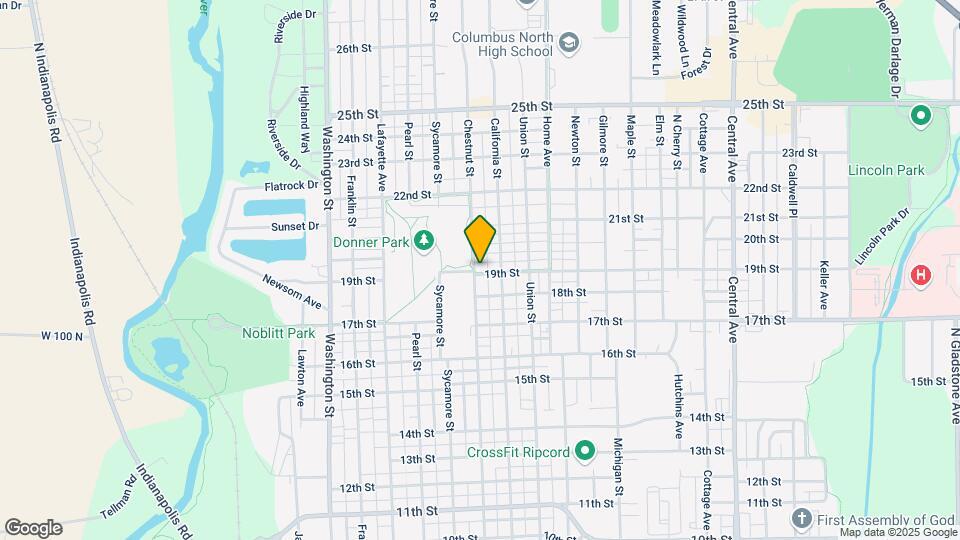 1903 Chestnut St Map and Location Details